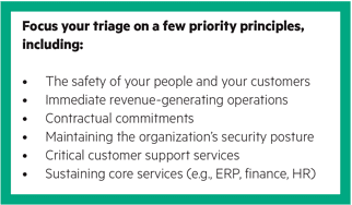 triage priority principles