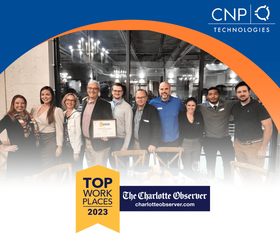 CNP Technologies named a Charlotte Observer Top Workplaces for 2023