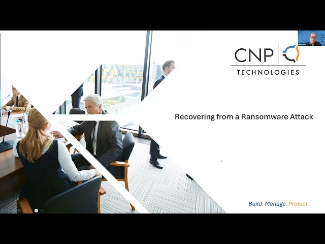 Ransomware Attacks and how to Quickly Recover Your Data